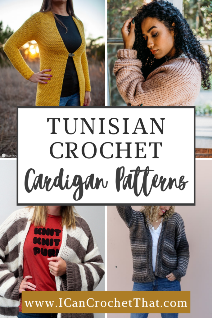 Stylish Warmth Awaits: Must-Try Tunisian Crochet Cardigan Patterns!