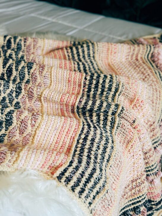 Tunisian Crochet Sampler Blanket Pattern – The Taylor