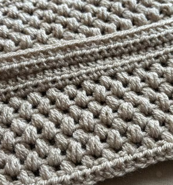 gray finley blanket an easy crochet pattern