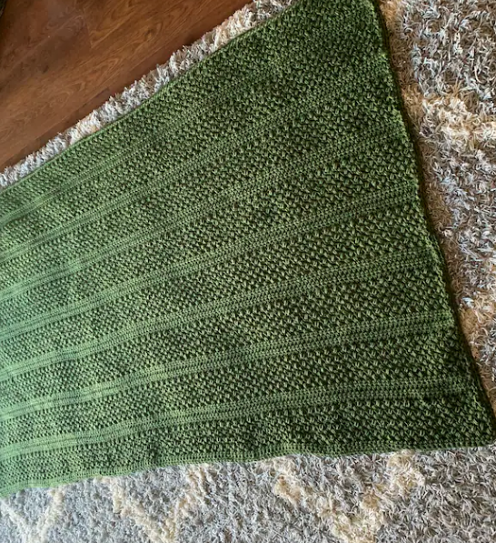 The finley crochet blanket pattern perfect for beginners