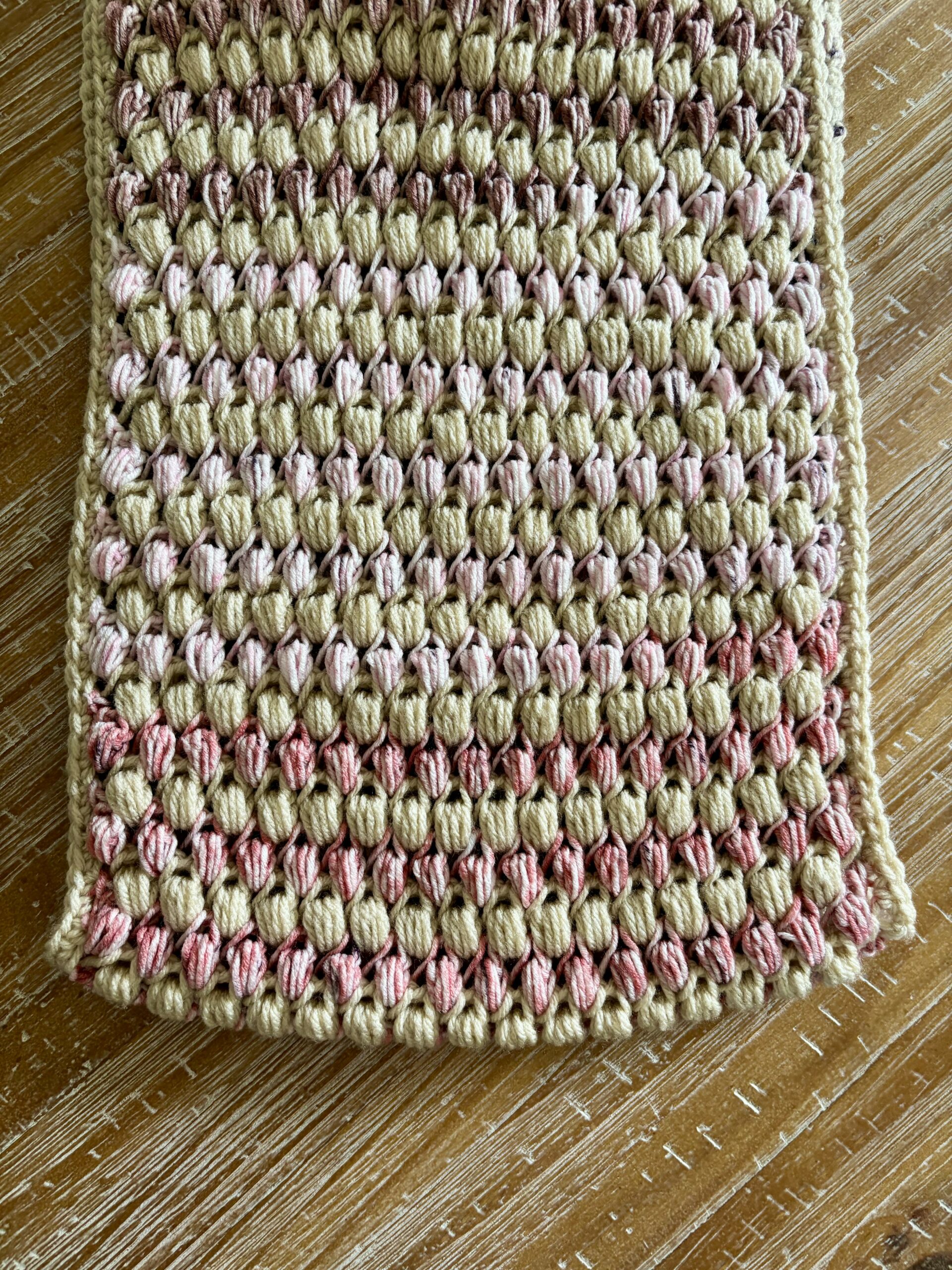 Free Tunisian Crochet Infinity Scarf Pattern - I Can Crochet That