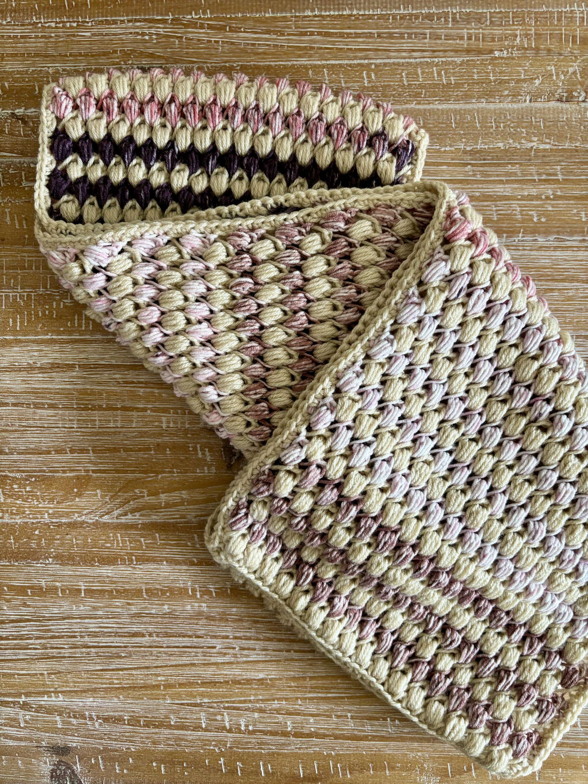 Free Tunisian Crochet Infinity Scarf Pattern - I Can Crochet That