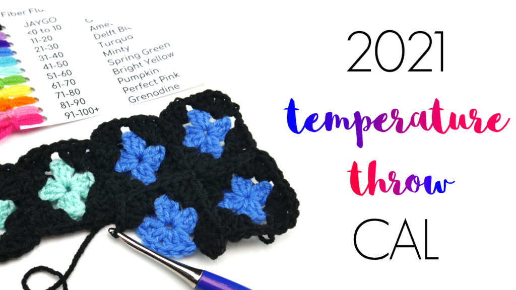 Crochet a Year in Color: Temperature Blanket Patterns & Ideas