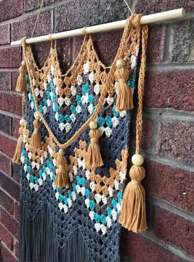 Crochet Dreamcatcher & Tapestry Patterns for Boho Vibes