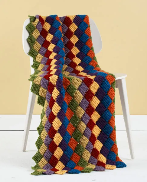 Master the Art of Tunisian Entrelac Crochet with These Patterns