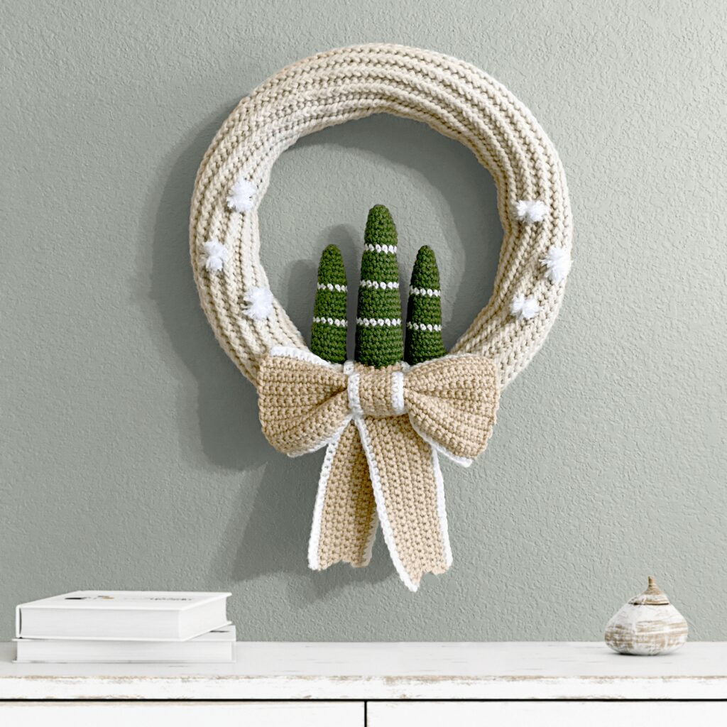 Stunning Crochet Winter Wreath Patterns for Christmas Decor