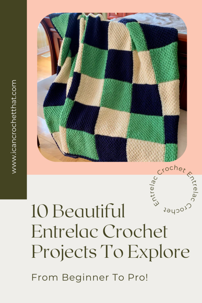 Crochet Beautiful Entrelac Blankets with Tunisian Stitches