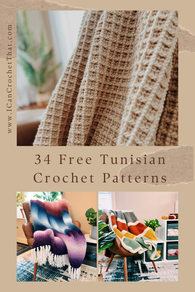 Free Tunisian Crochet Patterns – Perfect for Beginners!