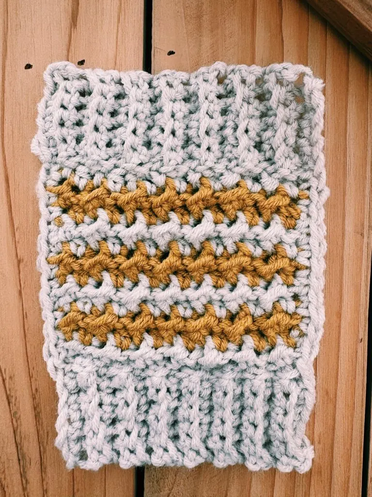 Crochet Baby Blanket Free Pattern – Learn the Crunch Stitch!