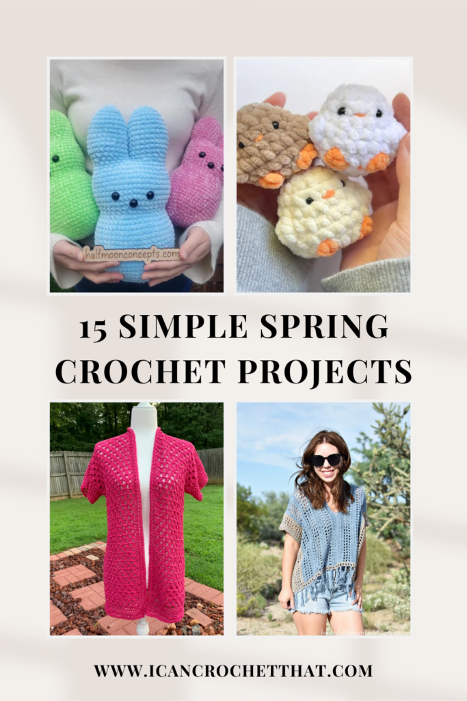 Crochet Spring Patterns – Free & Fun Beginner Projects!