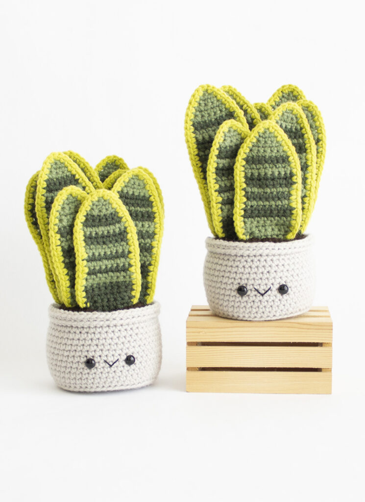 Crochet Snake Plant Pattern