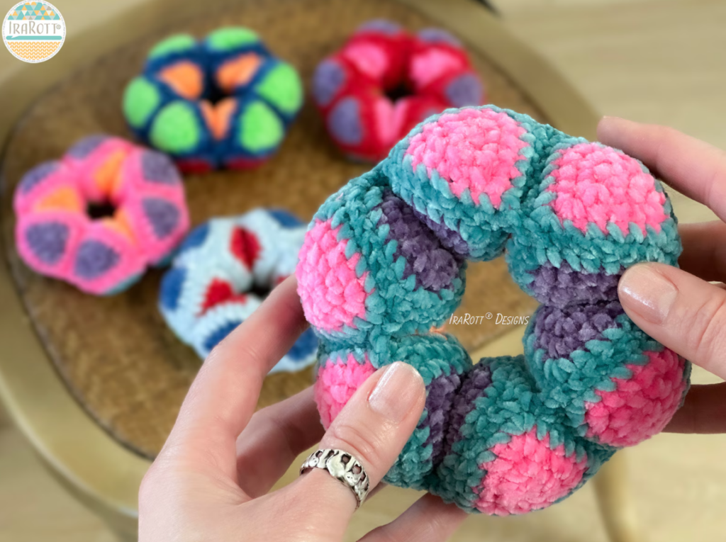 crochet fidget spinner toy pattern