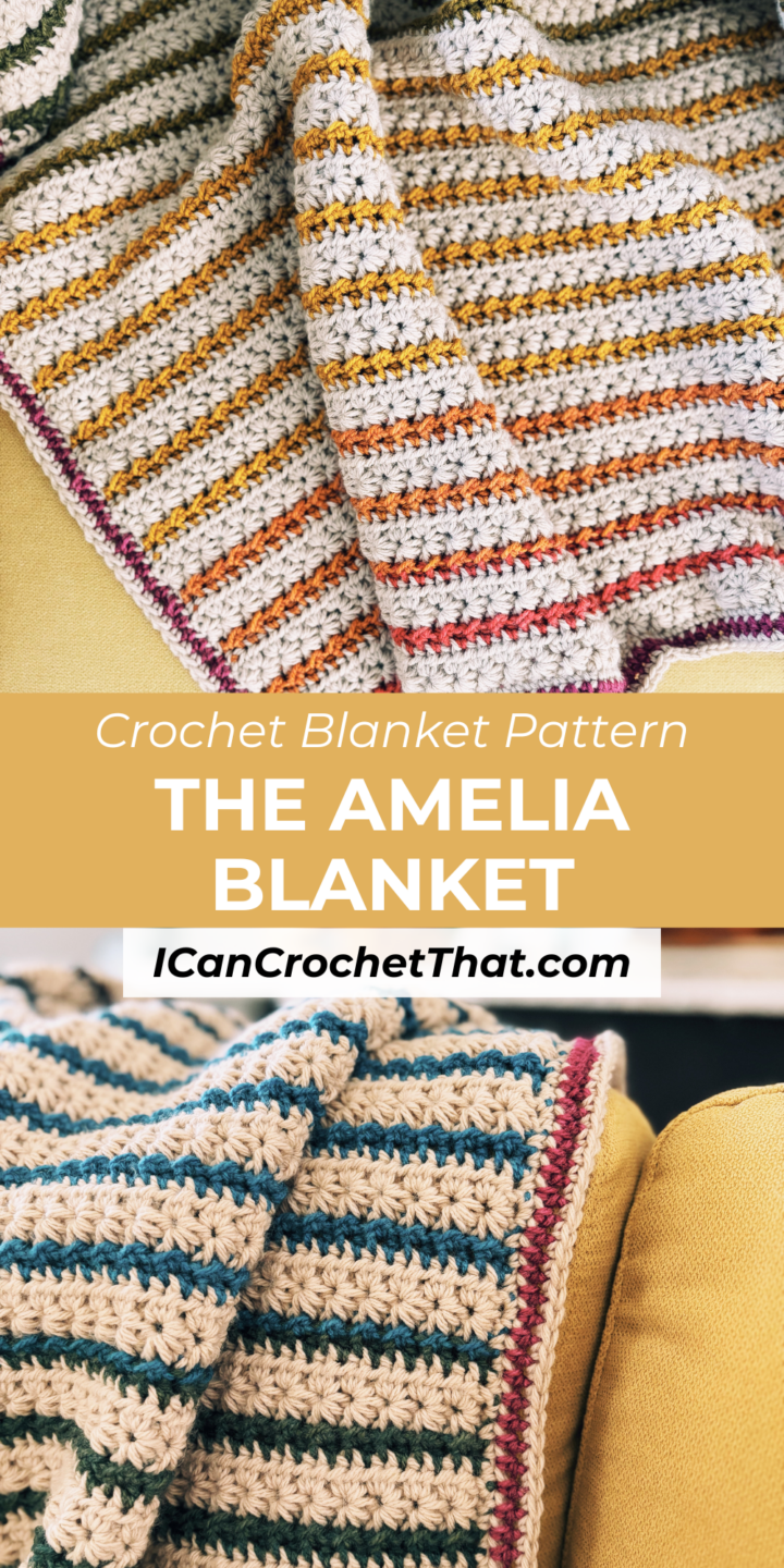 Crochet Star Stitch Blanket Pattern You’ll Love - The Amelia