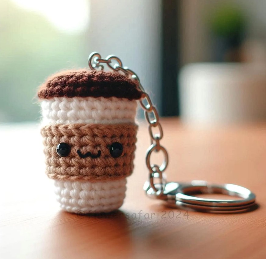 10 Crochet Bag Keychain Patterns You'll Love