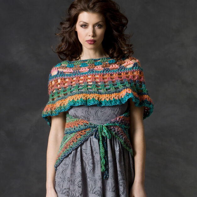 butterfly inspired crochet shawl pattern