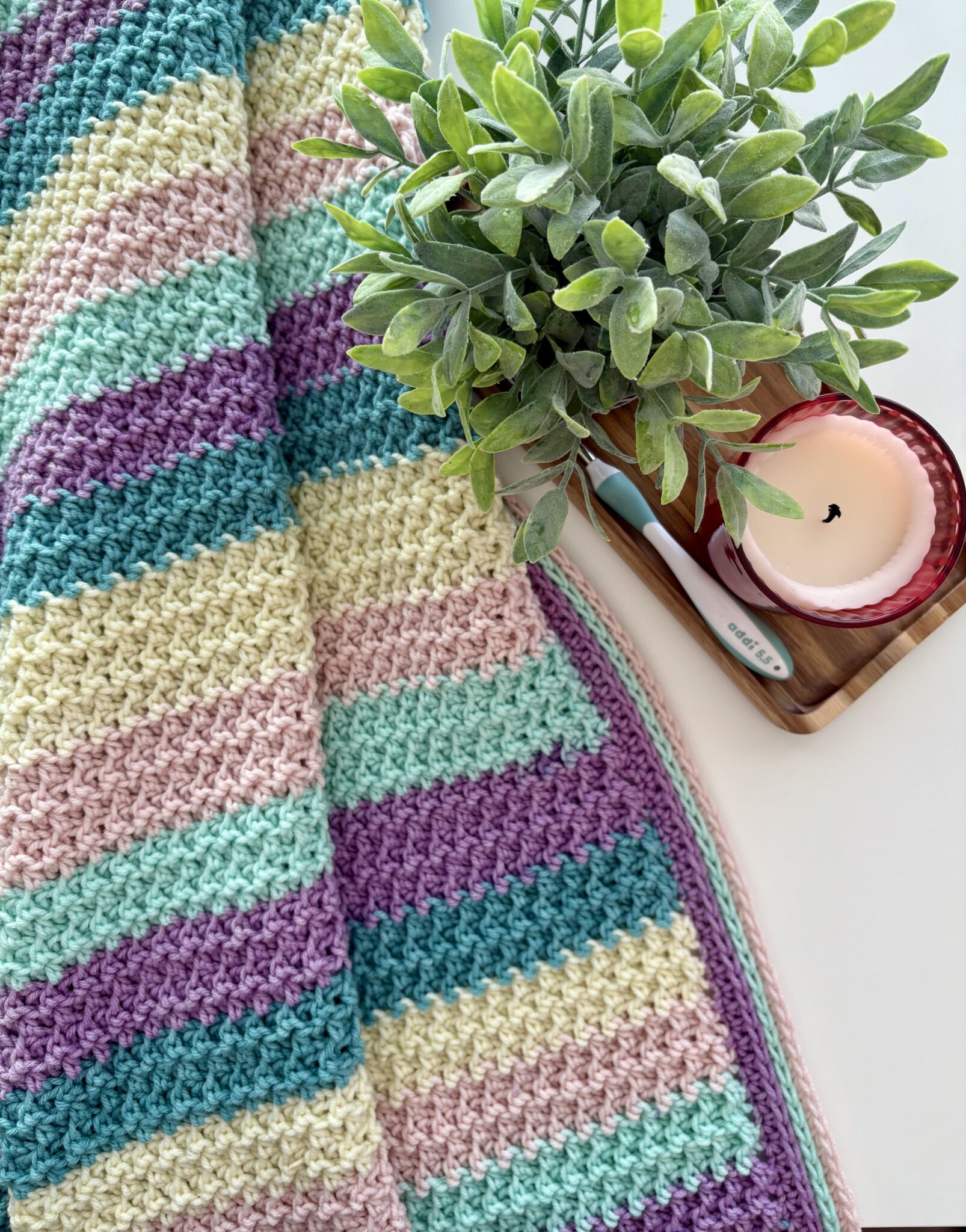The Best One Row Repeat Crochet Blanket Patterns (Free + Easy!) - I Can ...